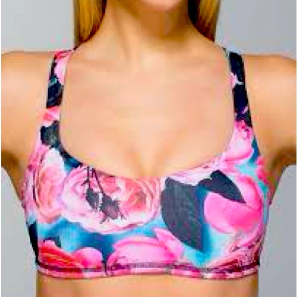 lululemon athletica Other - Lululemon free to be Rose print bra